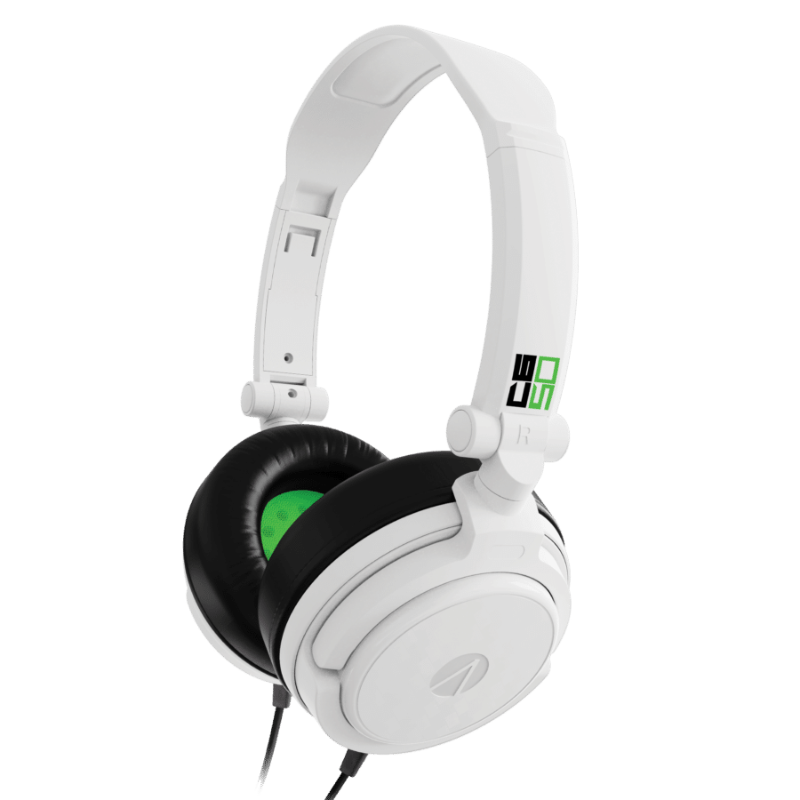 Stealth C6-50 Gaming Headset – Green/White