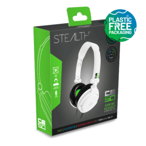Stealth C6-50 Gaming Headset – Green/White