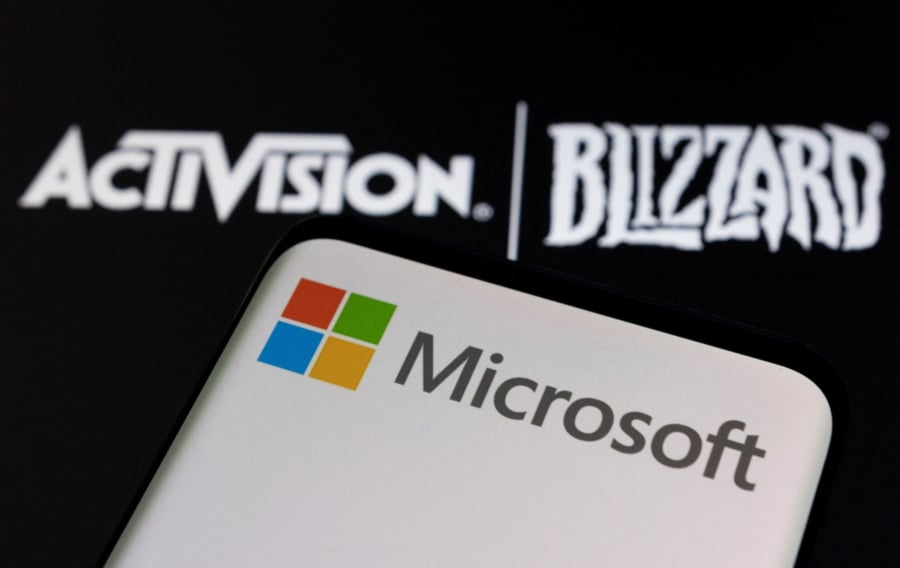 Microsoft Activision Blizzard Poster