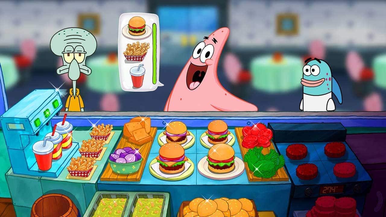 SpongeBob Squarepants: Krusty Cook-Off - Extra Krusty Edition Screenshot