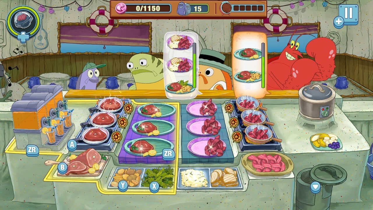 SpongeBob Squarepants: Krusty Cook-Off - Extra Krusty Edition Screenshot