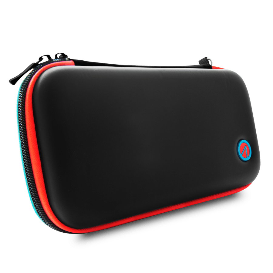 Stealth Nintendo Switch Premium Travel Case - Neon Red and Blue