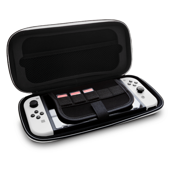 Stealth Nintendo Switch Premium Travel Case - Black and White