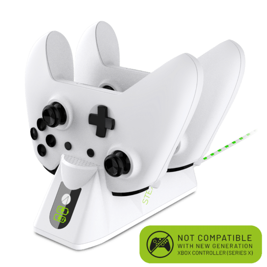 Stealth SX-C100 Twin Charging Dock for XBOX One - White