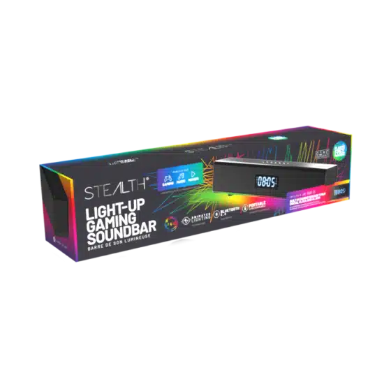 Stealth Light-Up Gaming SoundBar