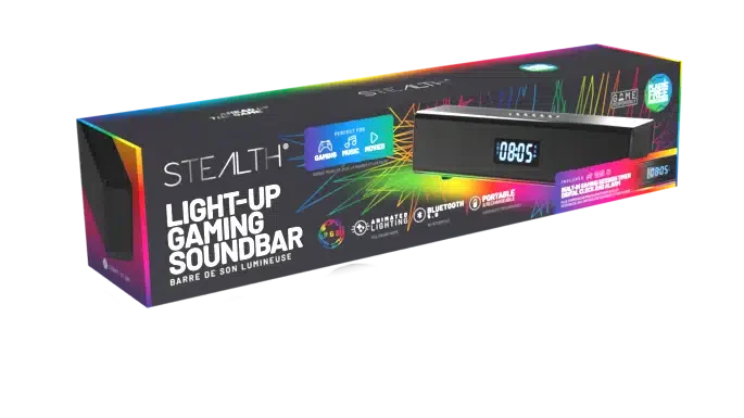 Stealth Light-Up Gaming SoundBar