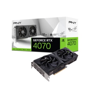 PNY NVIDIA GeForce RTX 4070 VERTO Dual Fan 12G GDDR6X Graphics Card