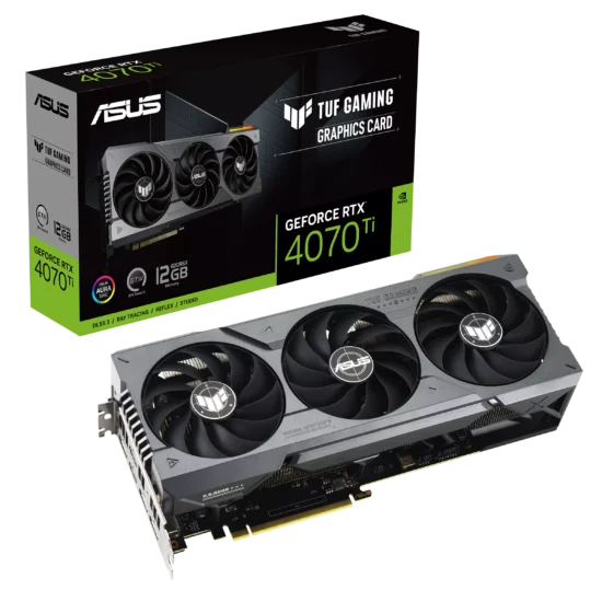 ASUS TUF Gaming NVIDIA GeForce RTX 4070 Ti 12GB GDDR6X Graphics Card