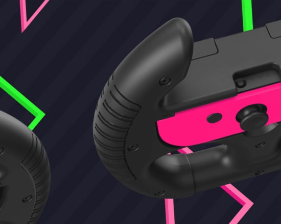 Stealth Nintendo Switch Joy-Con Racing Wheels - Black