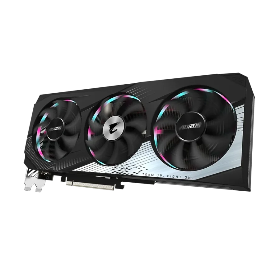 Gigabyte AORUS NVIDIA GeForce RTX 4060 Elite 8G Fan View