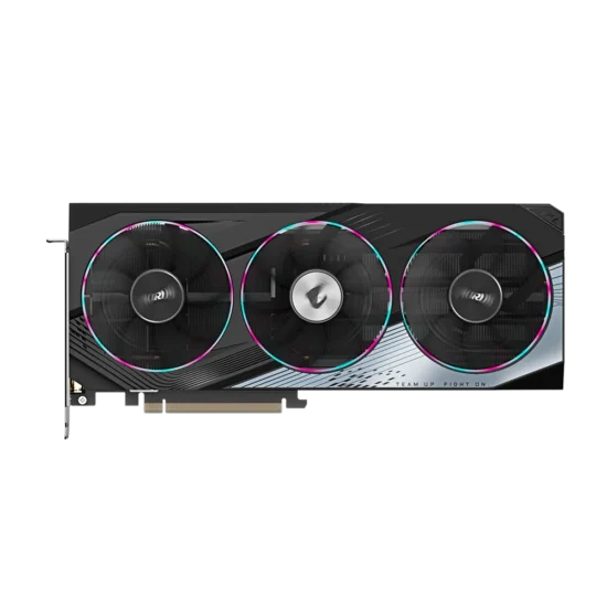 Gigabyte AORUS NVIDIA GeForce RTX 4060 Ti ELITE 8G Fan View