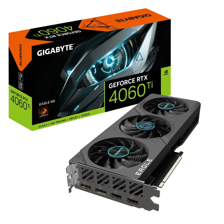 Gigabyte GeForce RTX 4060 Ti EAGLE 8GB Box View
