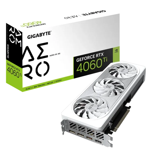 Gigabyte RTX 4060 Ti AERO OC 8GB Box View