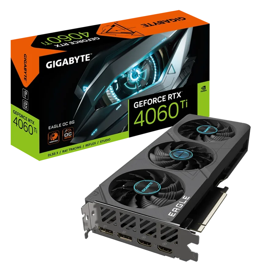 Gigabyte GeForce RTX 4060 Ti EAGLE OC 8GB Box View