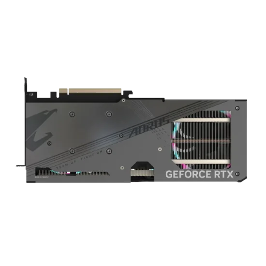 Gigabyte AORUS NVIDIA GeForce RTX 4060 Elite 8G Top View