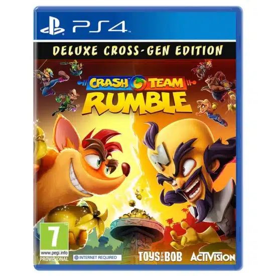 Crash Team Rumble Deluxe Edition Box Art PS4