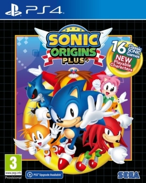 Sonic Origins Plus Box Art PS4