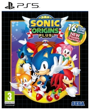 Sonic Origins Plus Box Art PS5