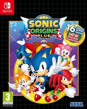 Sonic Origins Plus Box Art NSW