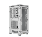 Corsair 2000D Airflow Mini ITX White Angled Side View