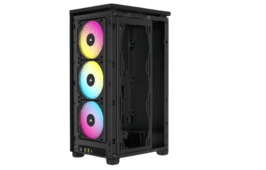 Corsair iCUE 2000D RGB Airflow Mini ITX Black Side View