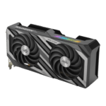 Asus ROG Strix AMD Radeon RX 7600 OC Right Angled Forward Fan View