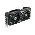 Asus ROG Strix AMD Radeon RX 7600 OC Top Down Fan View