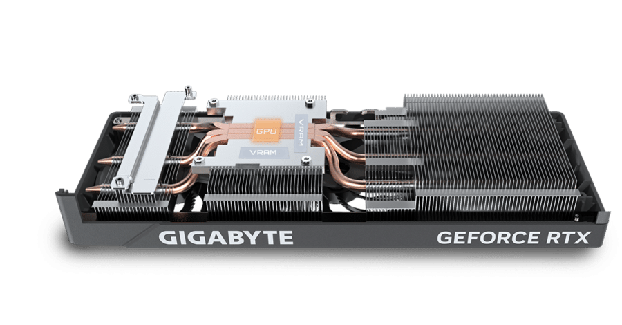 Gigabyte GeForce RTX 4060 Ti EAGLE 8GB Heatpipe View