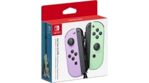 Nintendo Switch Joy-Con Pastel Purple & Green Box View