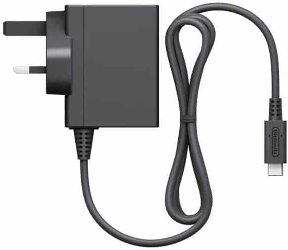 Nintendo Switch Charger AC Adapter Loose View