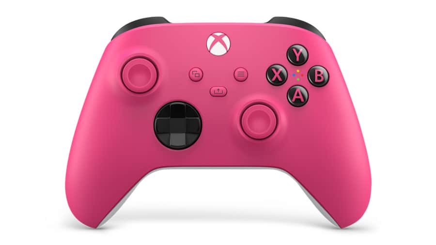 Xbox Wireless Controller - Deep Pink Front View