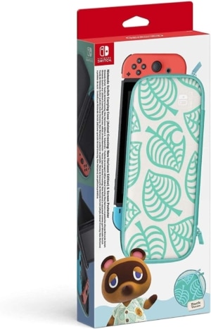 Nintendo Switch Carrying Case & Screen Protector – Animal Crossing: New Horizons Edition Box View
