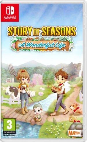 Story of Seasons: A Wonderful Life Switch Box View