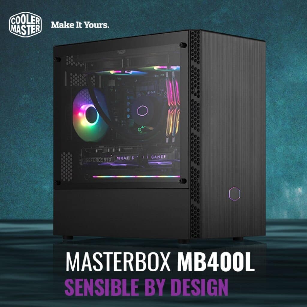 Cooler Master MasterBox MB400L Lifestyle Image