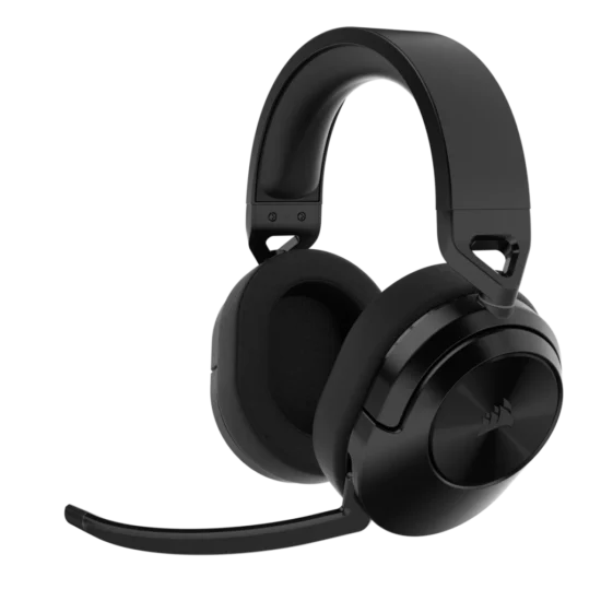 Corsair HS55 Wireless Carbon Angled Side View