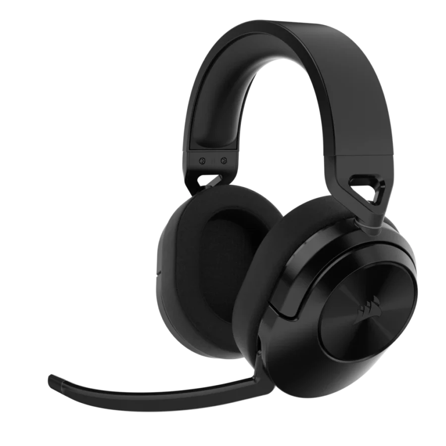Corsair HS55 Wireless Carbon Angled Side View