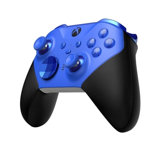 Xbox Elite Series 2 Core Wireless Controller - Blue Angled View
