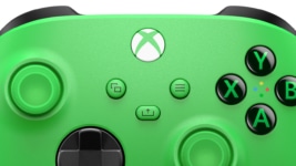 Xbox Wireless Controller – Velocity Green Share Button View