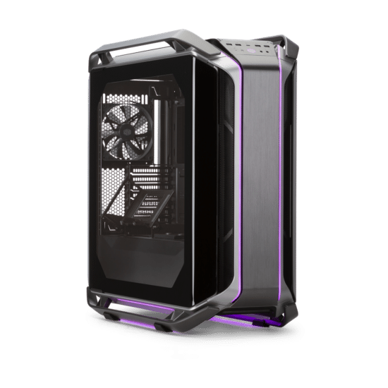 Cooler Master Cosmos C700M Front Angled View