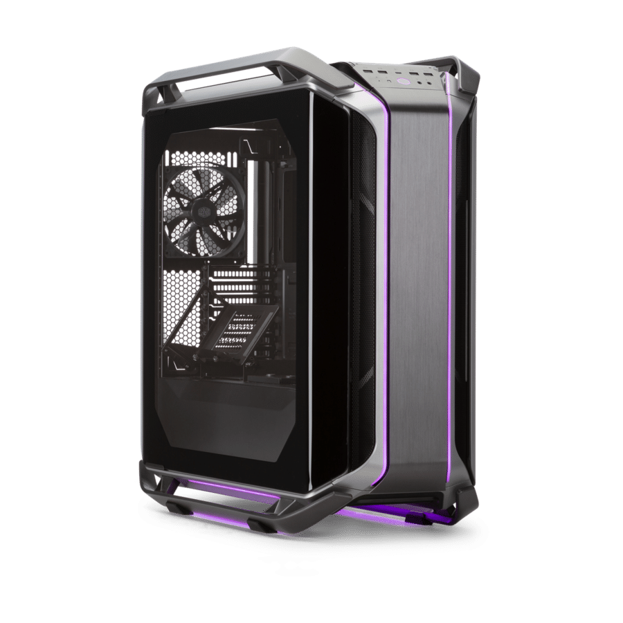 Cooler Master Cosmos C700M Front Angled View