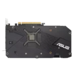 ASUS Dual AMD Radeon RX 6650 XT V2 Backplate View