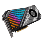 Asus ROG STRIX LC NVIDIA GeForce RTX 4090 OC Front Angled View