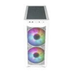 Cooler Master HAF 500 White Top View