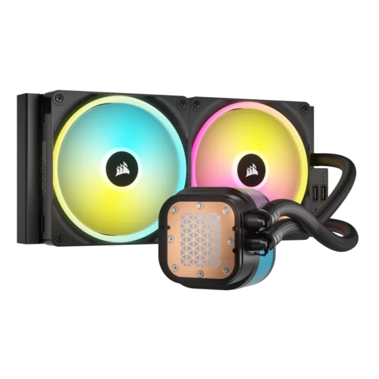 Corsair iCUE LINK H115i 280mm RGB Front Flat View