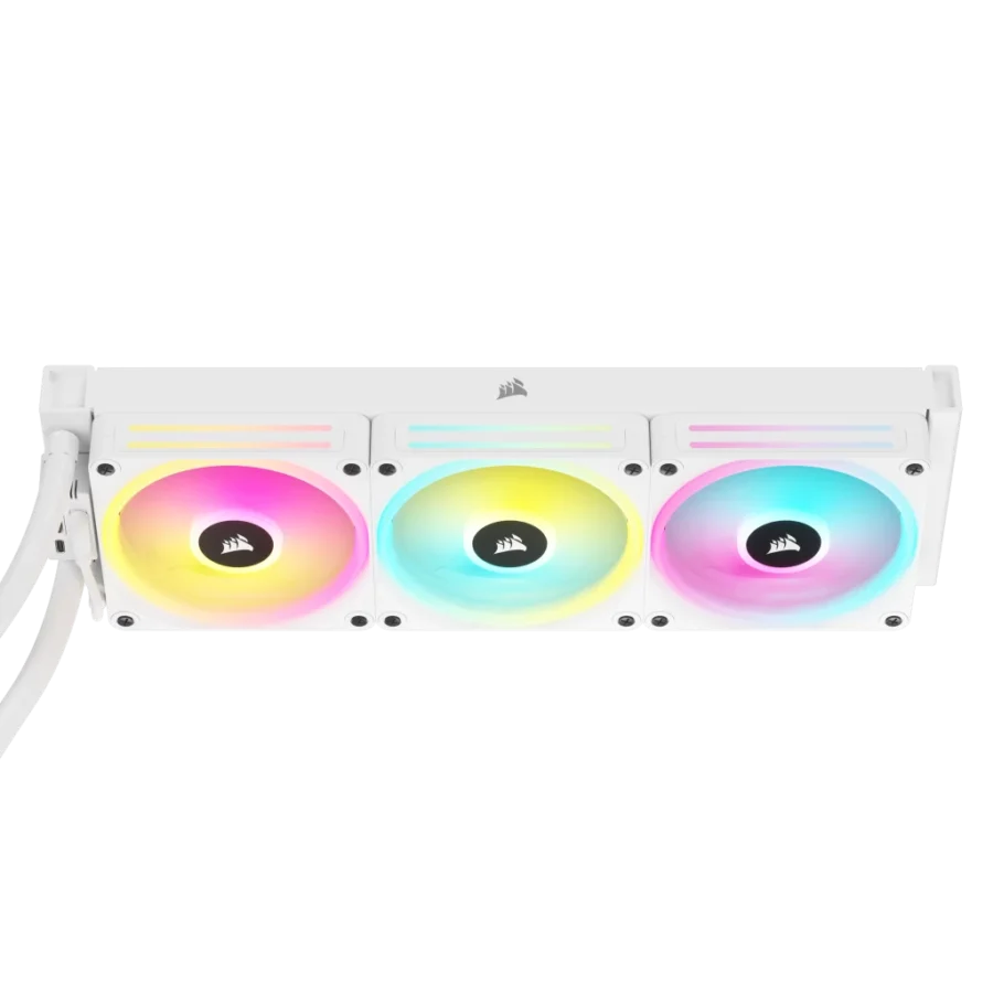 Corsair iCUE LINK H150i 360mm White Top View