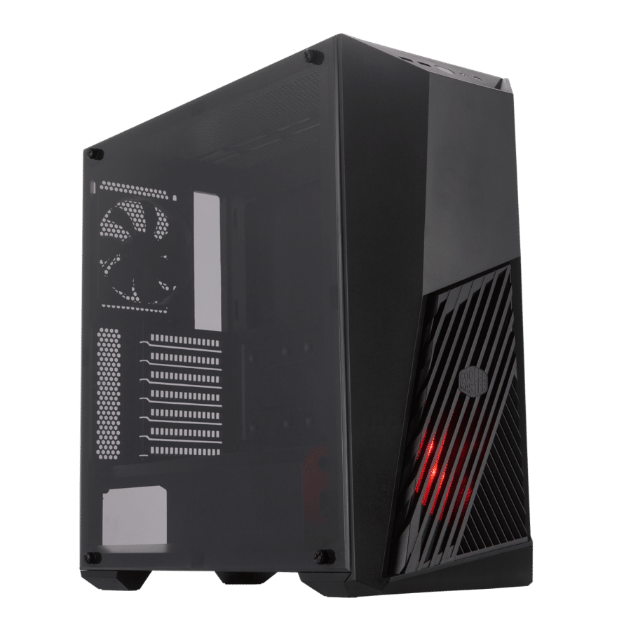 Cooler Master MasterBox K501L Front Angled View