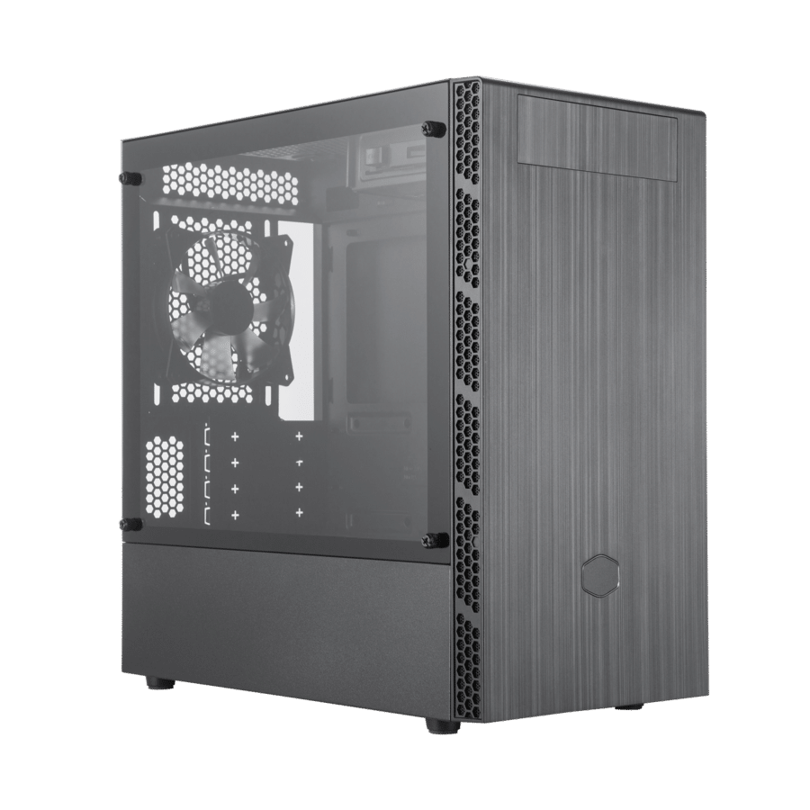 Cooler Master MasterBox MB400L Front Angled View