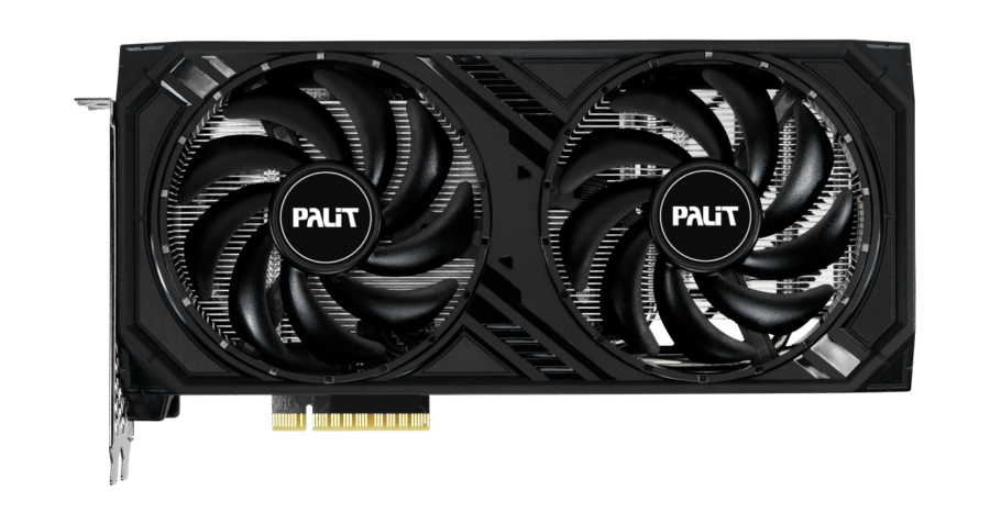 Palit NVIDIA GeForce RTX 4060 Dual Front View