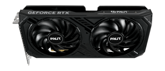 Palit NVIDIA GeForce RTX 4060 Dual Top View