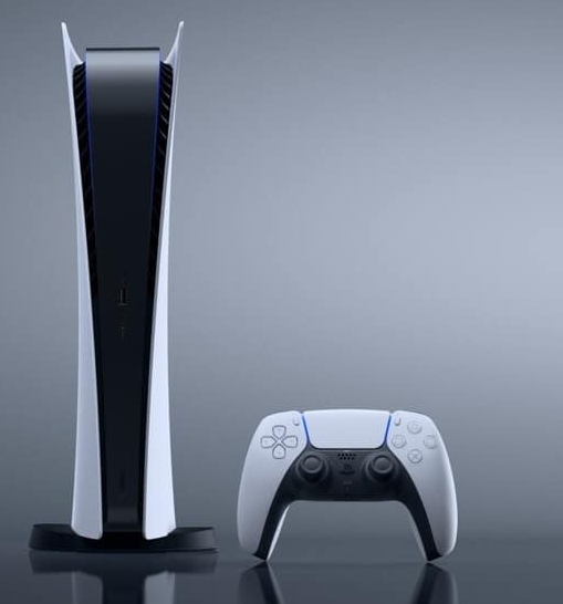 Sony PlayStation 5 Digital Edition Console + DualSense Controller Bundle Lifestyle Image 2